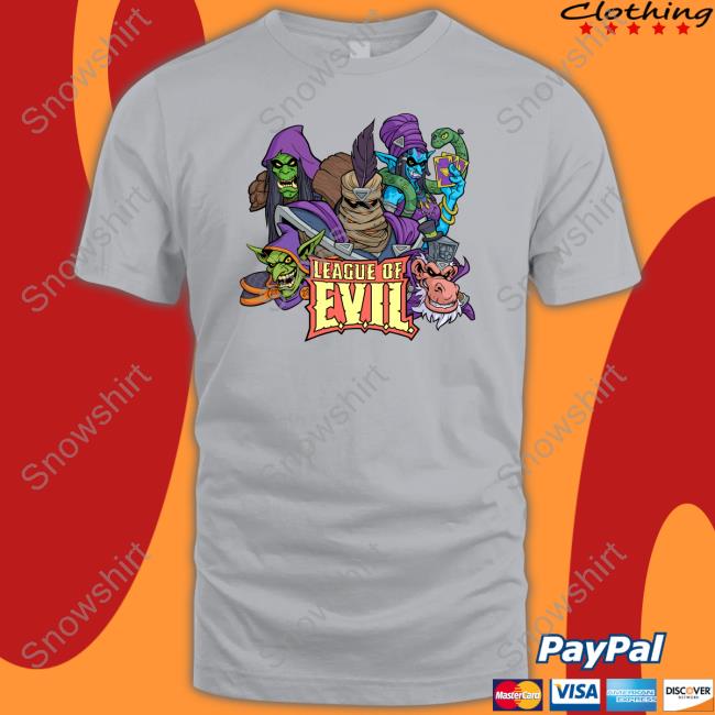 Jim Nelson The League Of E.V.I.L Hoodie The League Of E.V.I.L T-Shirt