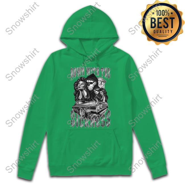 Official Foosgonewild Merch Down With The Sickness Tee Official Foosgonewild Merch Down With The Sickness Tee
