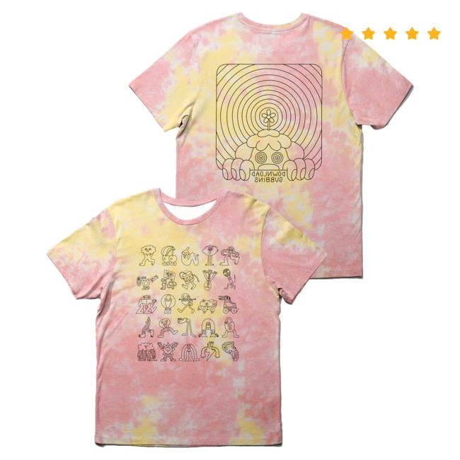 Official Dungeons And Daddies Merch Store Gubbins Superliminal Top Shirt (Tie Dye) DFTBA Records
