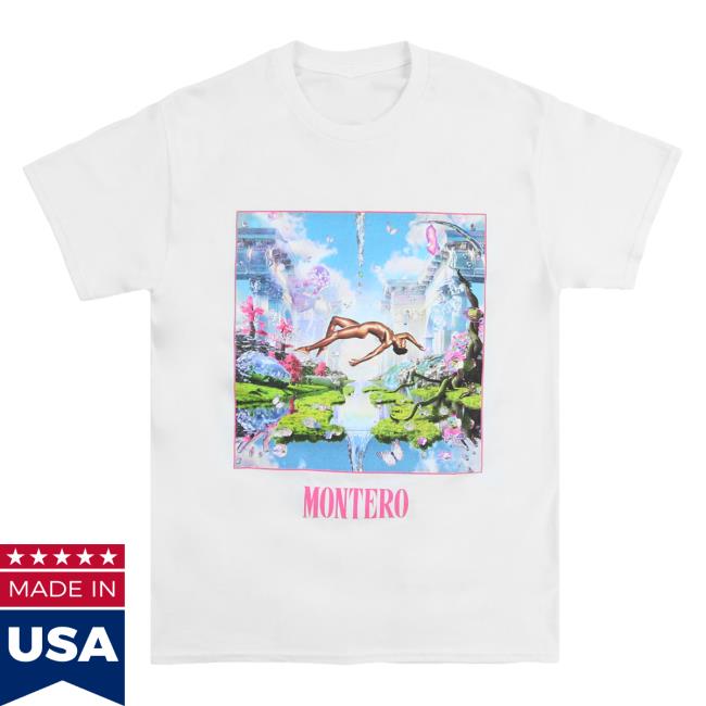 Official Lil Nas X Merch Store Lil Nas X MONTERO Album White T-Shirts Lil Nas X Apparel Clothing Shop LilNa