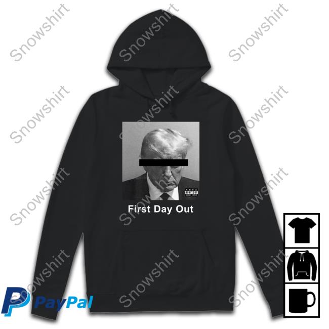 Official Donald Trump First Day Out Rap Song Tee
