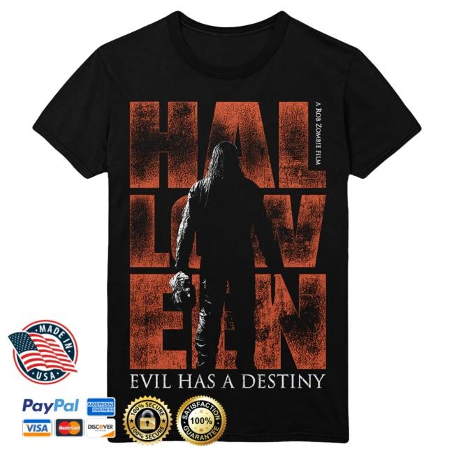 Official Gutter Garbs Rob Zombie Shop Rob Zombie's Halloween: The Shape New Shirt