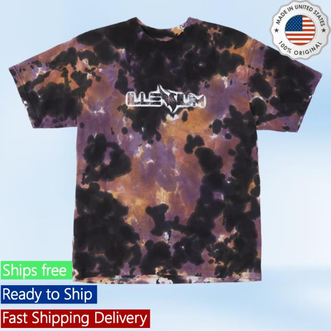 Official Illenium Merch Holiday '23 Tie Dye Crewneck Sweatshirt
