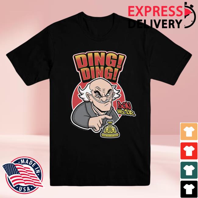 Official Breaking Bad Store Merch Don Hector Ding Ding Adult Black Popover Shirt From Breaking Bad