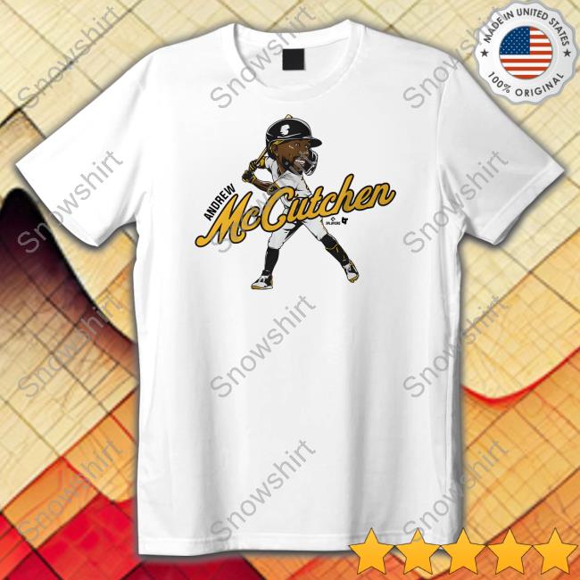 Breakingt Merch Andrew Mccutchen Caricature Hoodie