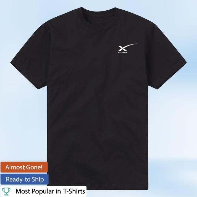 Official Spacex Store Merch Unisex Starship Flight 4 T-Shirt