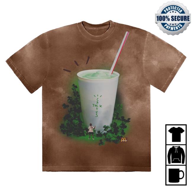 Official Travis Scott Merch Store Travis Scott Grail Tee Shirt Multi TravisScott Shop