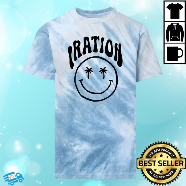 Official Iration Merch Iration Teen Spirit Tie Dye Shirts Arctic Sky Iration Music Tie-Dye
