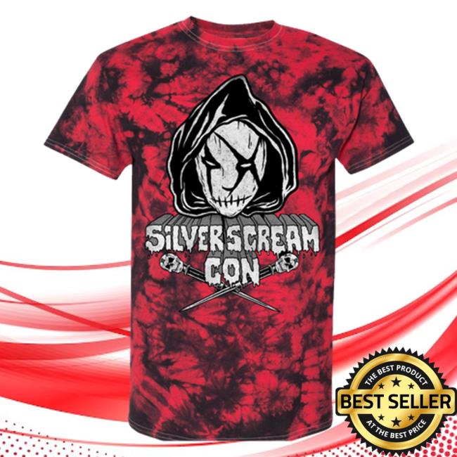 Silver Scream Con Dye Tee