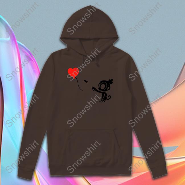 Monkey With Bloon Hoodie Official Monkey With Bloon Shirt Tee