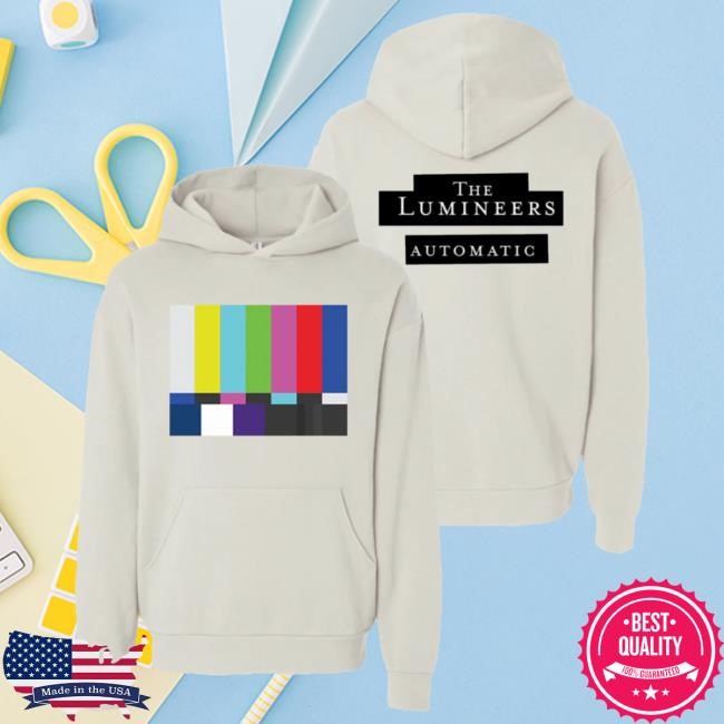 Automatic Album Cover Hoody The Lumineers Merch