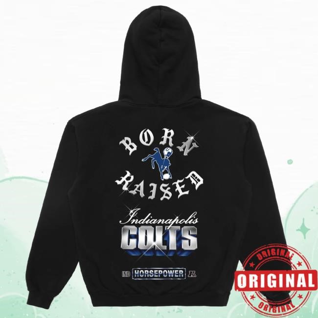 Born X Raised + Colts Chrome Rocker LS Hoodie