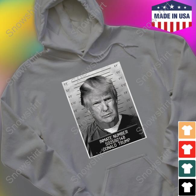 Inmate Number 502592148 Donald Trump T Shirt