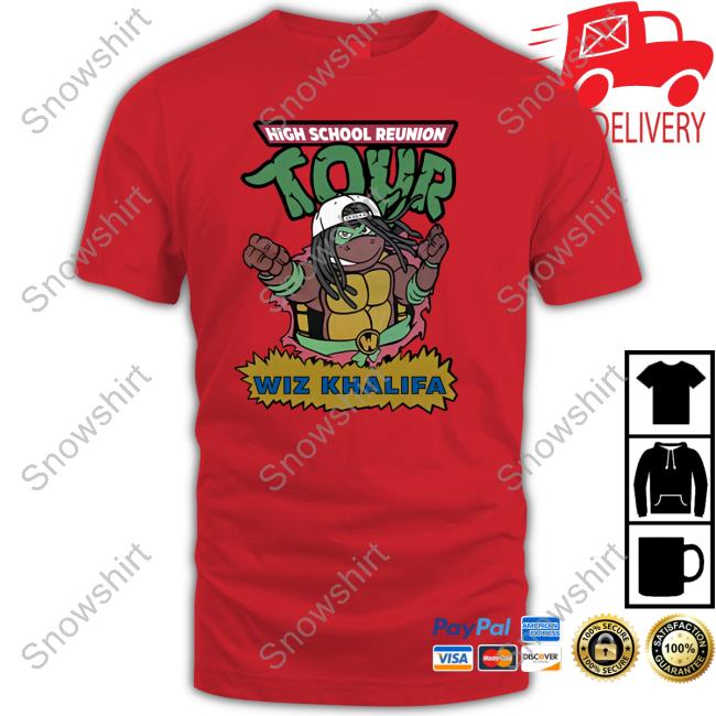 Official High School Reunion Tour Wiz Khalifa T Shirts Eric Musselman High School Reunion Tour Wiz Khalifa T Shirt