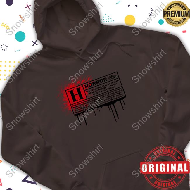 Official Rated H Horror New Shirt Rated H Horror Movie Shirt New