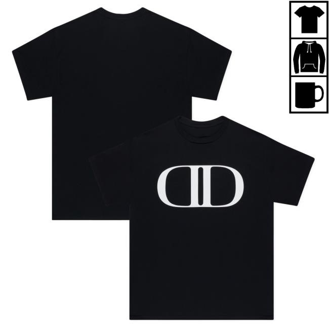 Dopamine Logo T Shirt (White/Black) | Lil Tecca Official Store Merch