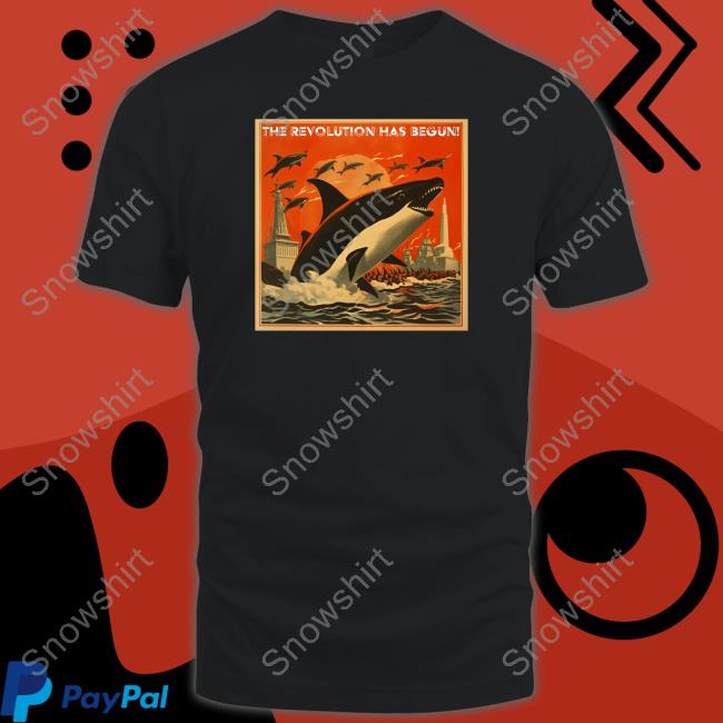 Official The Serfs The Revolution Has Begun Orca Hoodie