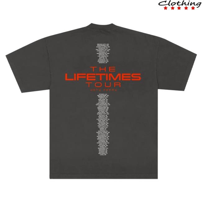Katy Perry Lifetimes Tour Merch Main Character Tour Shirts Katy Perry Official Merch Store Shop