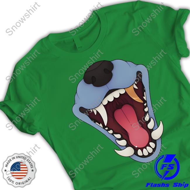 Slosh Dog Blue Maw Tank Top
