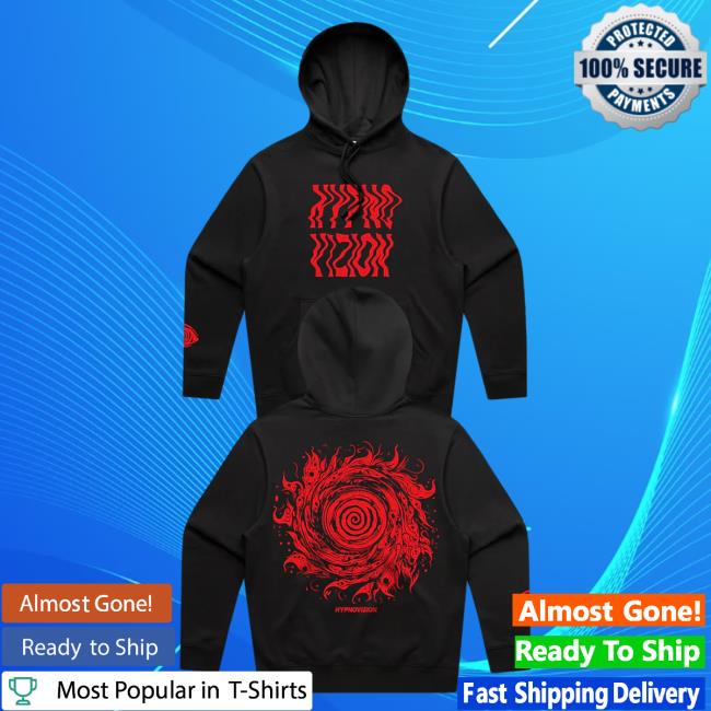 Official HypnoVizion - Vortex Flocked Crewneck
