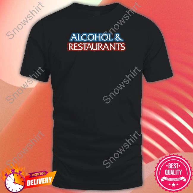 Kane Comics Merch Alcohol And Restaurants Shirt