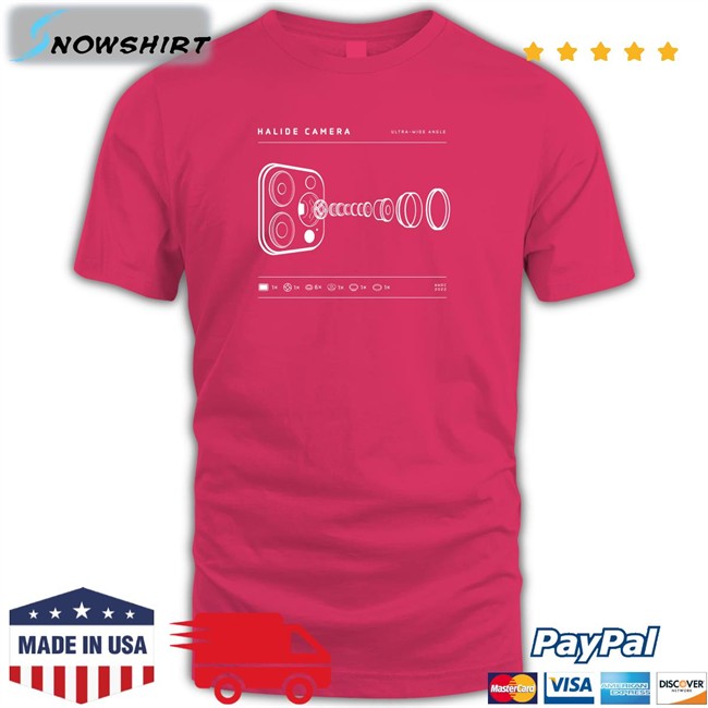 HalideCamera Halide Camera Ultra Wide Angle Shirt Cotton Bureau Merch