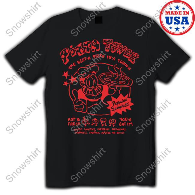 Pizza Tower T Shirt Pizza Tower Tee Shirt
