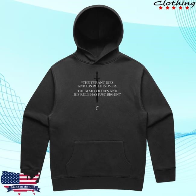 Turning Point USA TPUSA Official Tpusa Merch Store Shop Turning Point Usa Martyr Pullover Hoodie