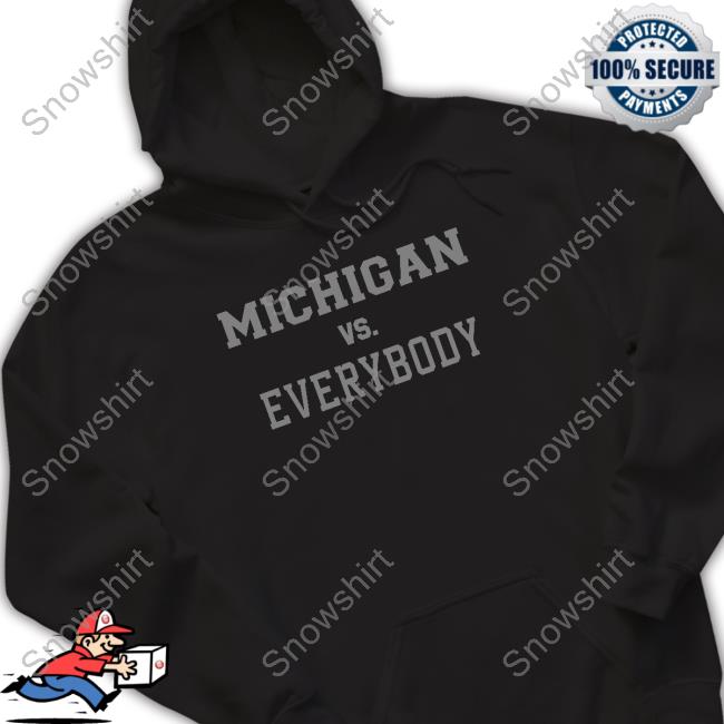 Official Michigan Football Michigan Vs Everybody T Shirt