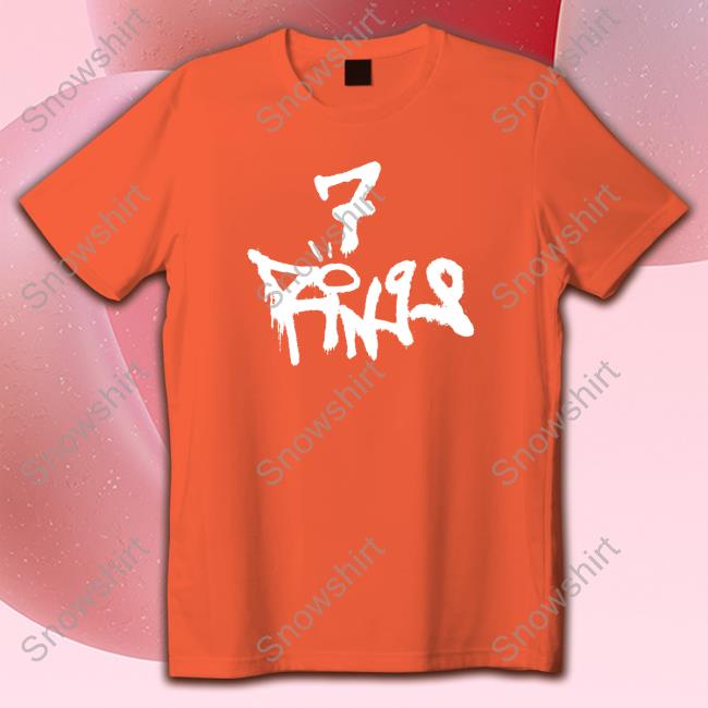 Ariana Grande 7 Rings Tag Shirt