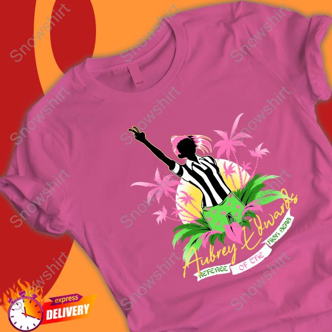 Official Referee Of The High Seas Tee Shirt Aubrey Edwards Referee Of The High Seas Tee
