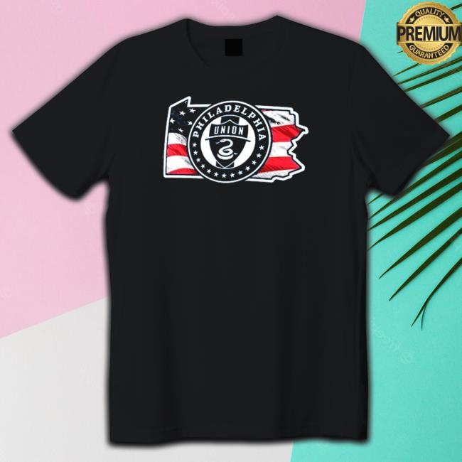 Men’s Philadelphia Union Royal Banner State Cap Men’s Philadelphia Union Royal Banner State T-Shirt