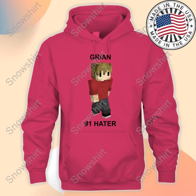 Grian #1 Hater T-Shirt Official Tlgrian Grian #1 Hater T Shirt