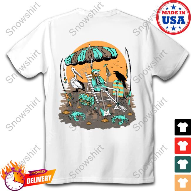 Boogie T Skeleton Beachy Boogs Tee Boogie T Skeleton Beachy Boogs Hoodie
