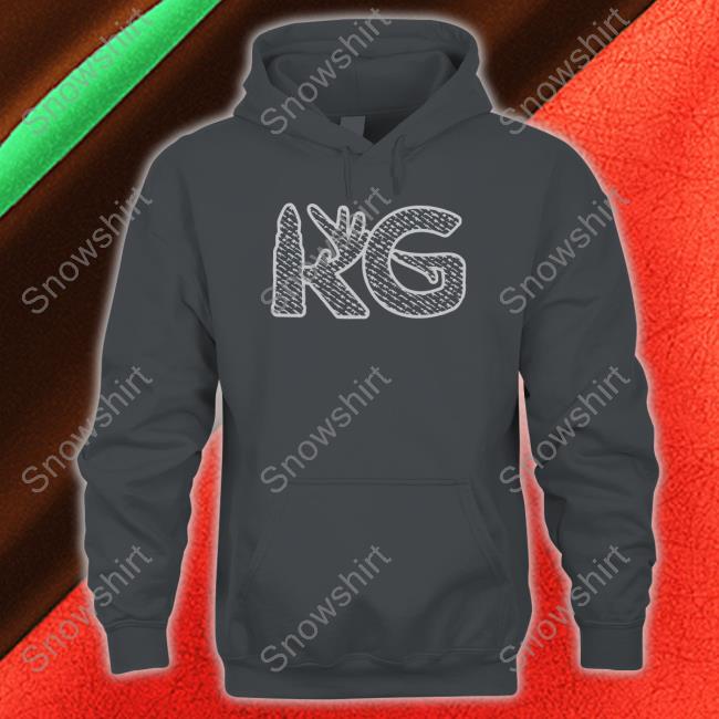 Kendall Gray Merch KG Black Gun Pattern Crewneck Sweatshirt Kendallgray1