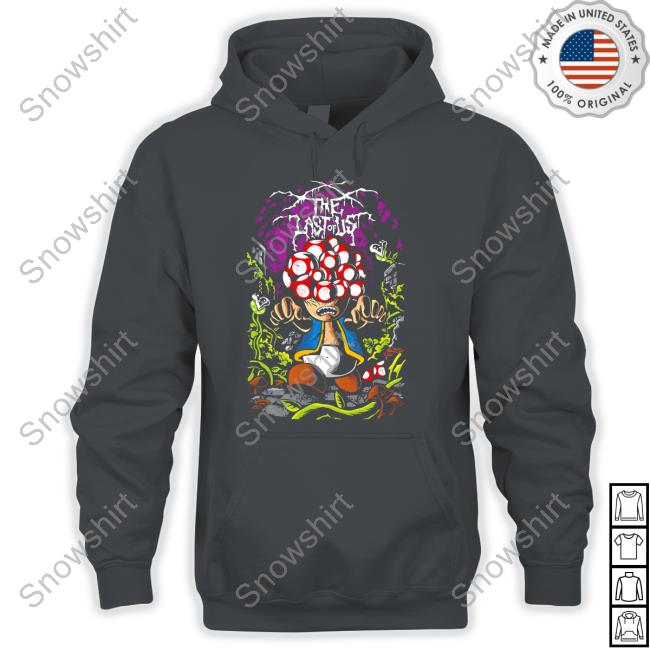 The Last Mushroom New Tee The Last Mushroom Long Sleeve Tee Draculabyte Merch Shop