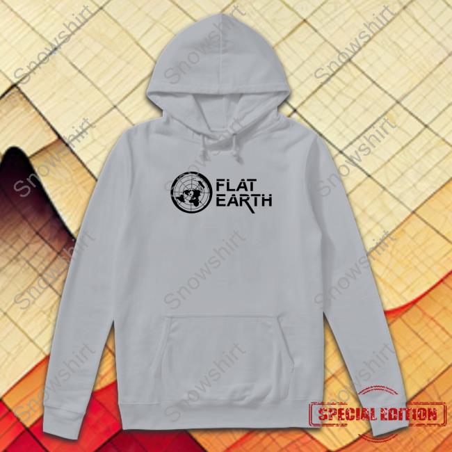 Official Flat Earth Hooded Sweatshirt