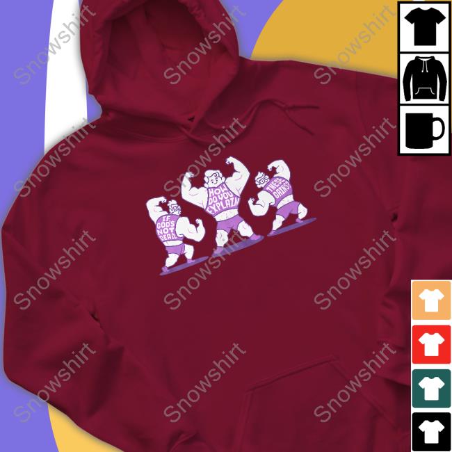 Mcelroy Merch Mcelroy These Gains Hooded Sweatshirt Mcelroy Merch Mcelroy These Gains Tee Shirt
