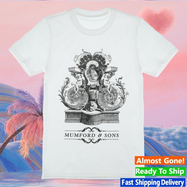 Mumford & Sons Official Merch Store White Fountain Print Top Shirt Mumford And Sons Clothing Apparel Shop Mumfordandsons