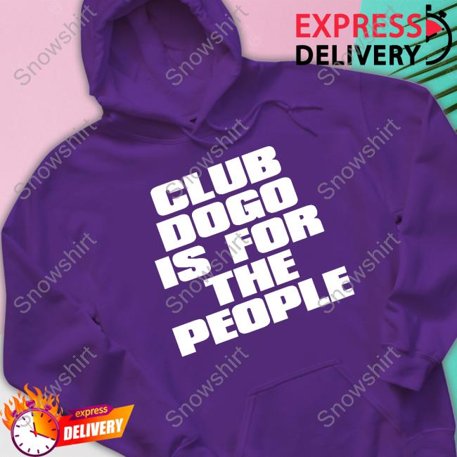Official Club Dogo Is For The People Black Shirt Club Dogo Is For The People Black T Shirt