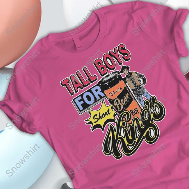 Thegoodshirts Tall Boys For Short Kings T Shirts