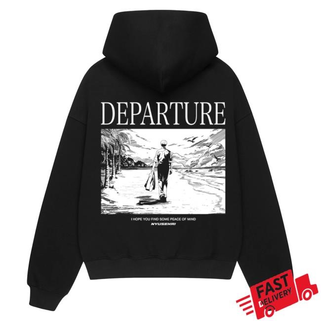 Official Nyusekai Merch Nyusekai "Departure" Pullover Hoodie