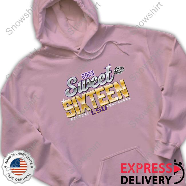 LSU Tigers 2023 NCAA Tournament March Madness Sweet 16 Hoodie Official LSU Tigers 2023 NCAA Tournament March Madness Sweet 16 Long Sleeve T Shirt