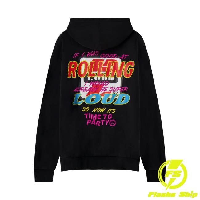 RL Racing Disco Black New Hoodie Rolling Loud Shop