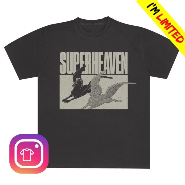 Superheaven Pegasus Black Shirts Superheaven Merch Store Official