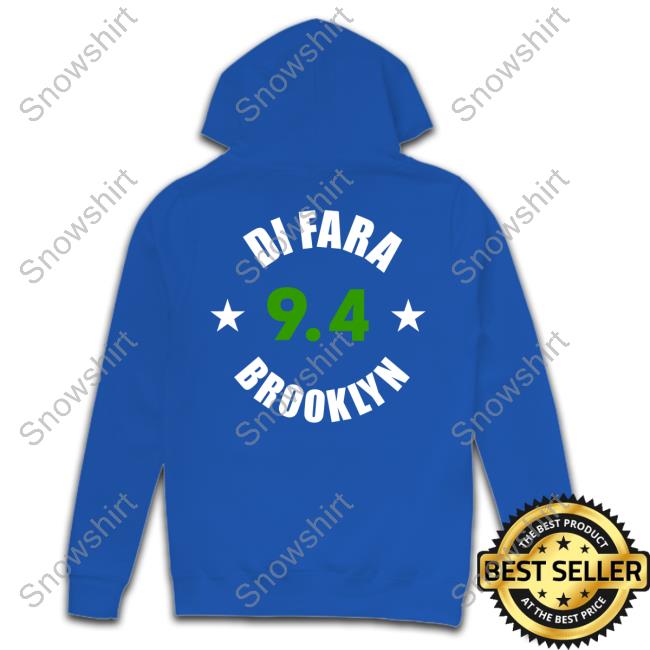 Dave Portnoy Difara 9.4 Brooklyn Tee Shirt Di Fara Pizzany Shop Difara 9.4 Brooklyn Shirt Dave Portnoy