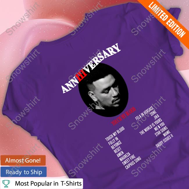 AKA Touch My Blood Third Anniversary Limited Edition Shirt AKA Touch My Blood Third Anniversary Limited Edition T-Shirt