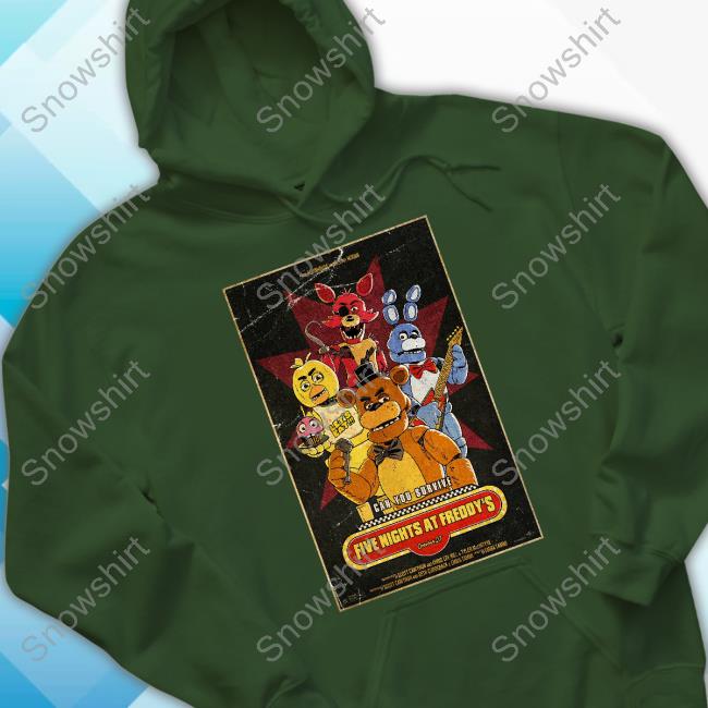 DiscussingFilm Can You Survive Five Nights At Freddy's Sweatshirt Official Can You Survive Five Nights At Freddy's Shirt