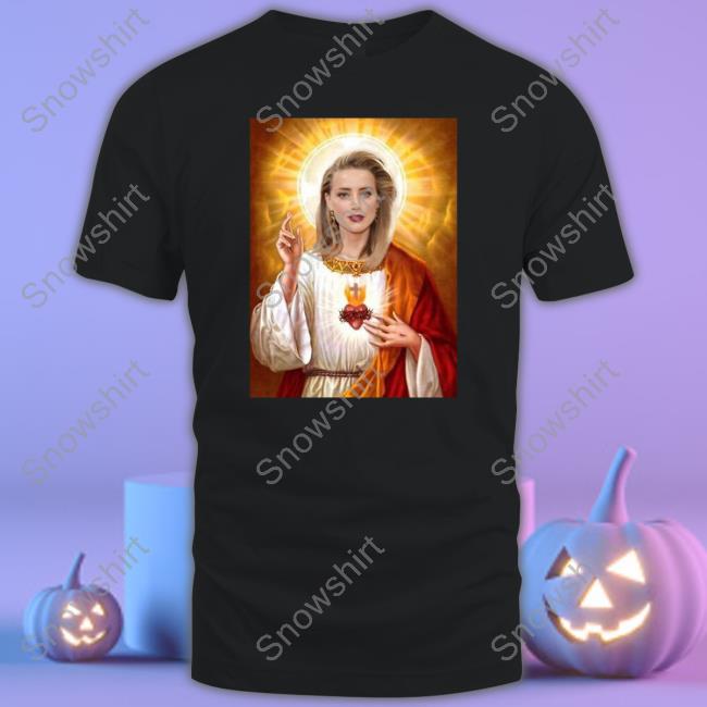 Jesus Christ Amber Heard Tee Johnnydeppisawifebeater