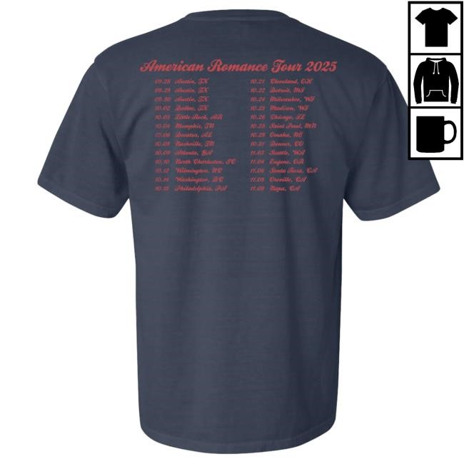 Official Lukas Nelson Merch Store Roadside Tour Tees